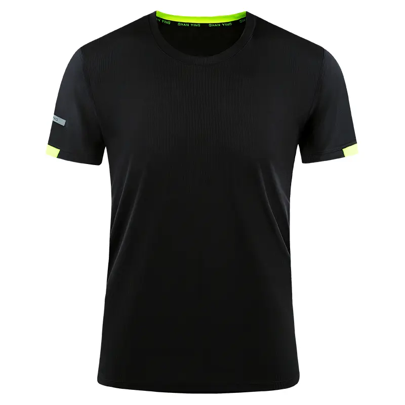 Summer Men’s And Women’s Quick-drying T-shirt Custom Logo Printing Embroidery Team Sportswear Running Shirt, 99.9% Fiber - Image 10