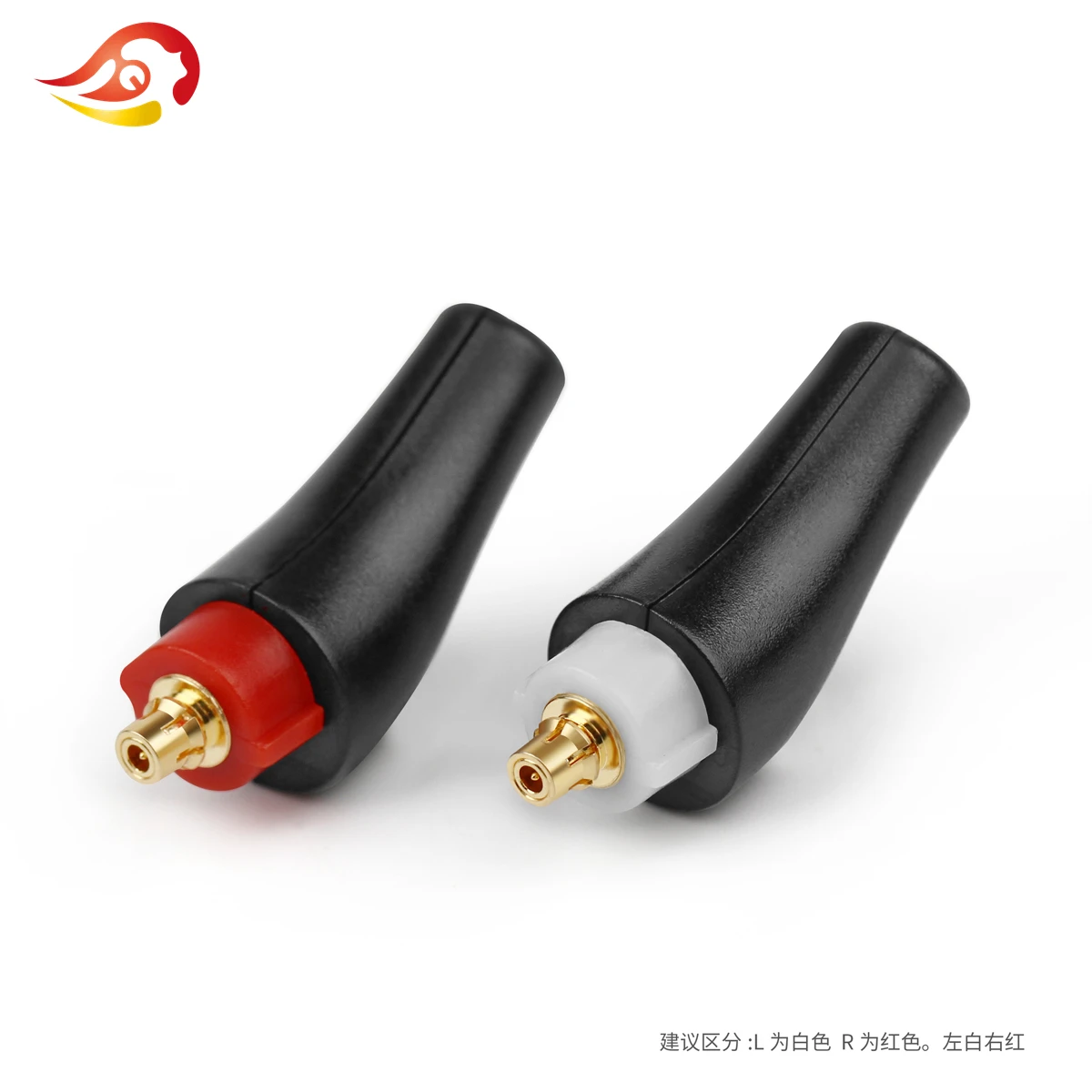 QYFANG Gold Plated Copper Unique Design Earphone Pin Wire Connector Metal Adapter For Z5 Z7 H2 H3 N3AP XBA-300AP A2 A3 Headphone