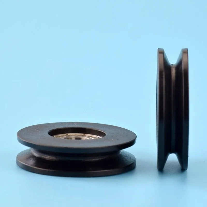 プーリーホイール,10x50x13mm,5 cm,溝付きホイール,ケーブルリフティングプーリー用,1個