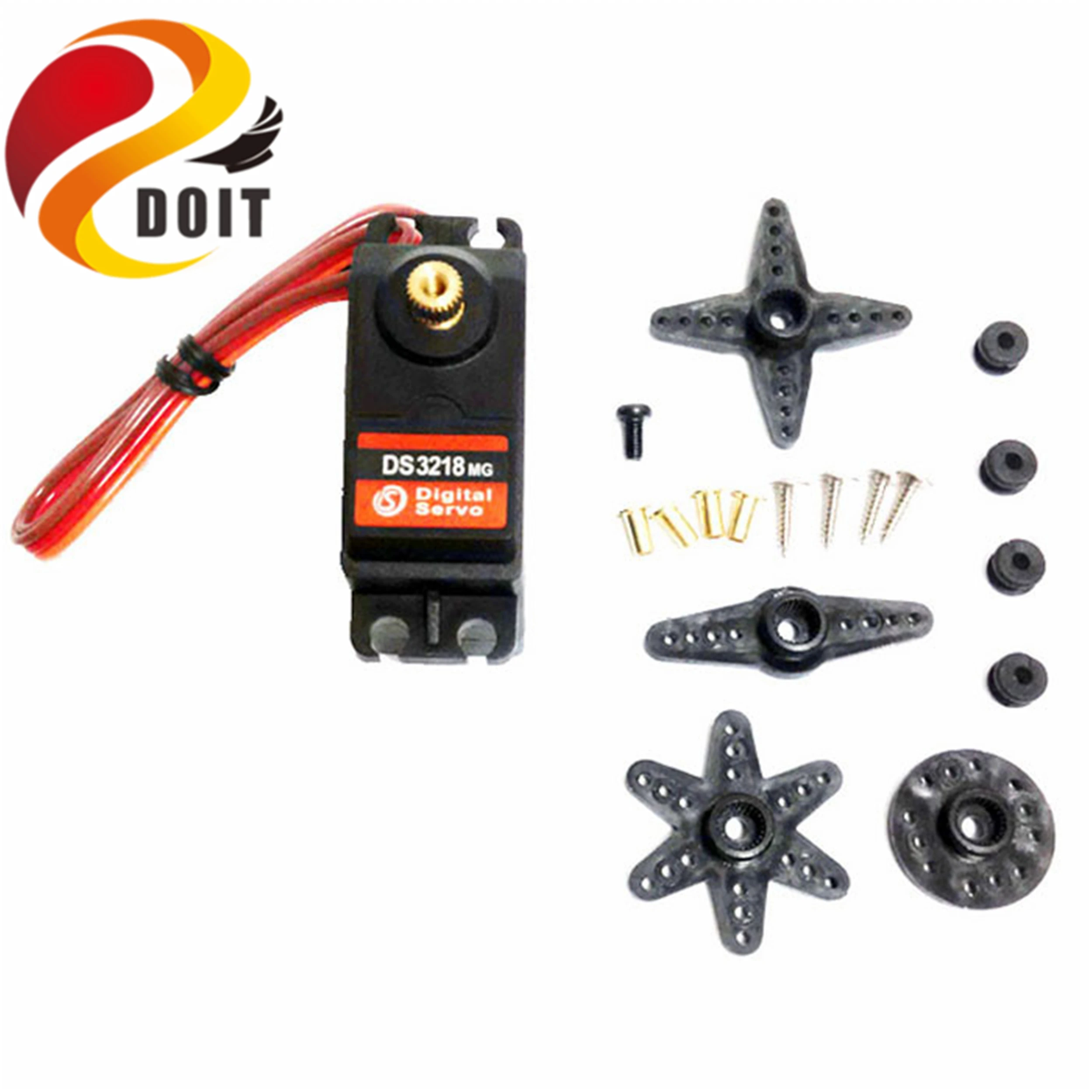 SZDOIT DS3218 Digital Servo With Metal Gear Steering Wheel 270 Degree High Torque Servo Motor for RC Robot Parts