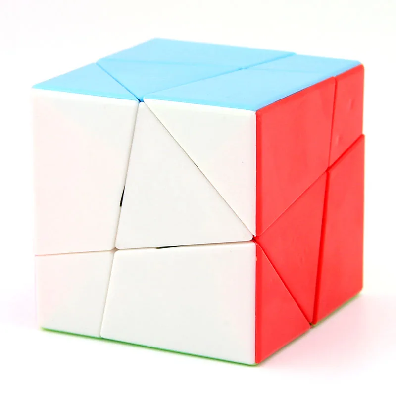 

Original High Quality MF8 Fish Shape Skewed Magic Cube Skewbed Wisdom Speed Puzzle Christmas Gift Ideas Kids Toys For Children