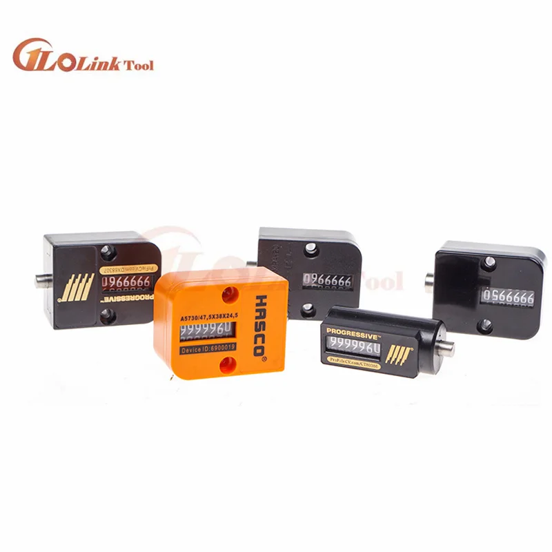 قطع غيار القوالب الميكانيكية 7 Digitals CVPL-200 والعفن VCR-18 النار عدادات أداة قياس باليد فنجر عداد مسجل