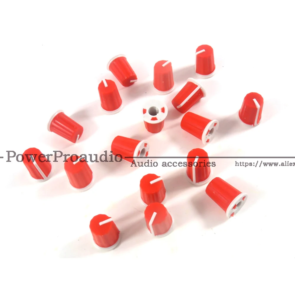 10pcs for Pioneer DJ MIXER DJM Mixer Mixing station knob cap / DIY color rubber potentiometer knob  DAA1305 red Color