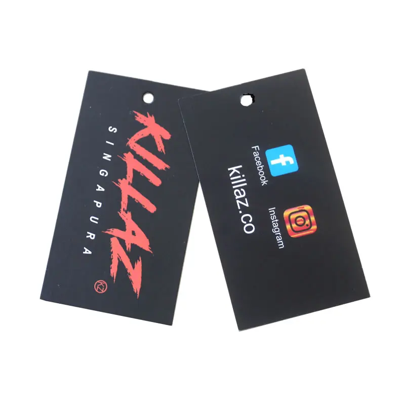 

Custom Printed Price Clothes Paper Gift Hang Swing Tag