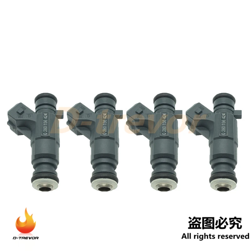 

4Pcs OEM 0280156424 Fuel Injector nozzle For Chery BYD