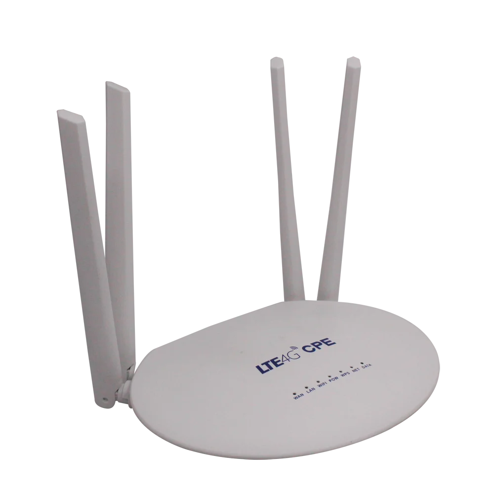 Yeacomm 4G LTE Indoor CPE Mobile WiFi Router with SIM Card Slot External Antenna High Speed 300Mbps Wireless Routers