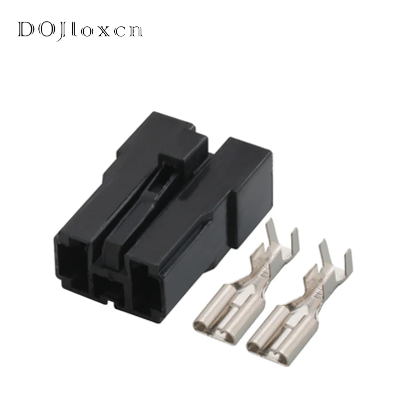 1-50 Sets 2 Pin Female Male Auto Toyota Map Sensor Connector Battery Speaker Wire Connector Plug Large Current DJ7026-7.8-11 21