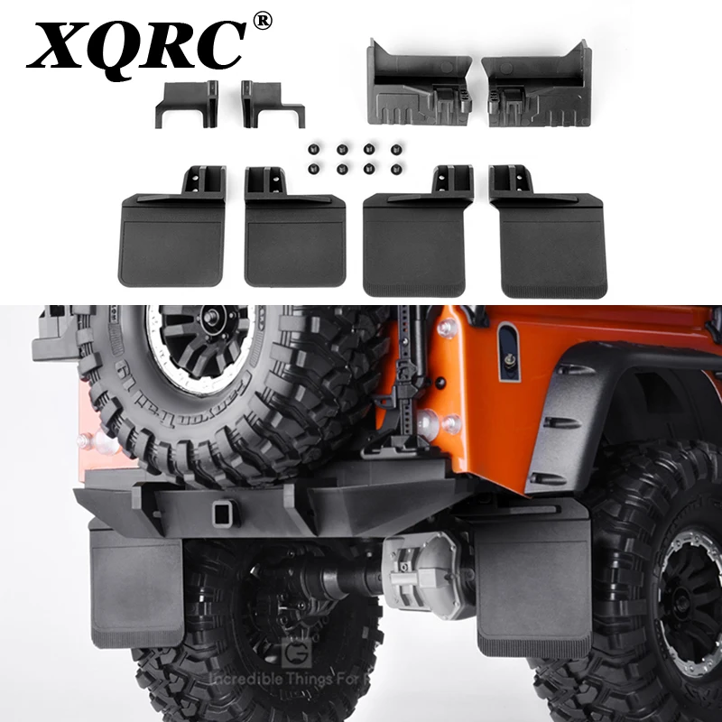 GRC simulation rubber mudguard applied to 1/10 RC tracked vehicle TRX-4 DEFENDER/BRONCO TRX4 tactical unit retrofit components