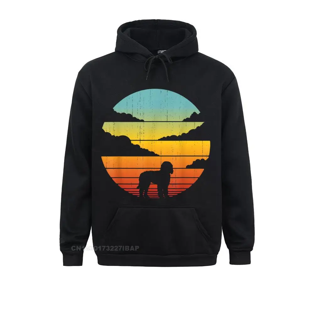 Goldendoodle Doodle Retro Vintage 60s 70s Sunset Dog Lovers 2022 New Fashion Men Sweatshirts Group Hoodies Family Hoods