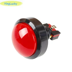 10pcs Arcade LED Button 12V 60mm Big Round for Arcade Video Game dolls machine arcade cabinet