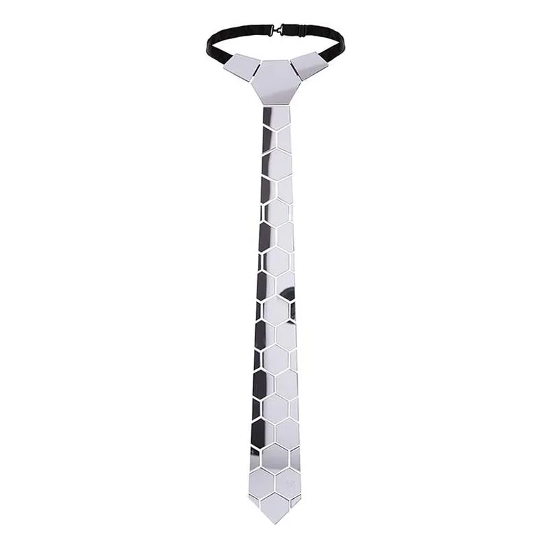 Splitter Krawatte Männer Schlank Floral Muster Plaid Metallic Bling Sechseckigen Spiegel Krawatte Marke Hochzeit Bräutigam Anzüge Zubehör Menswear