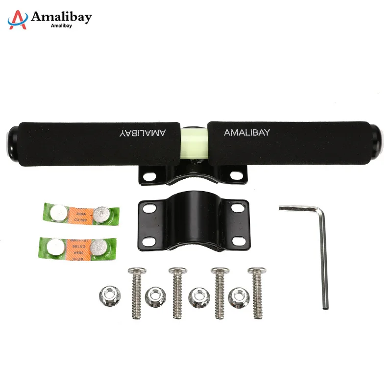 مقابض للسكوتر الكهربائي للأطفال ، لـ Ninebot Max G30 G30D ، مع إضاءة أمان ، ملحقات Max G30