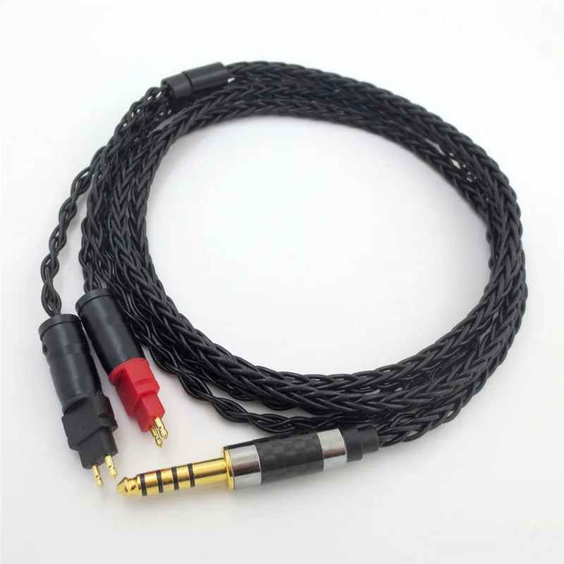 Сменный аудиокабель для наушников Sennheiser HD600, hd580, HD650, hd660s, подходит для многих наушников 23, AugT2, 4,4 мм, 3,5 мм, 2,5 мм