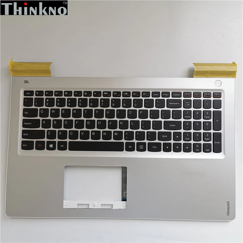 New  for LENOVO Ideapad 700-15 700-17isk 700-17 E520-15 E520-17 Palmrest  Upper cover C cover US Keyboard with Bezel Silver