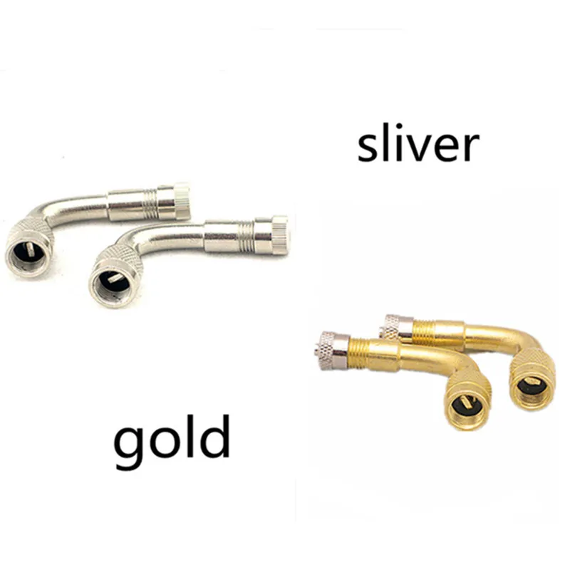 19/27/39mm 45 90 135 Degree Brass Angle Bent Valve Adaptor Tyre Tube Valve Extension Adapter Cap for Truck Car Moto Bike