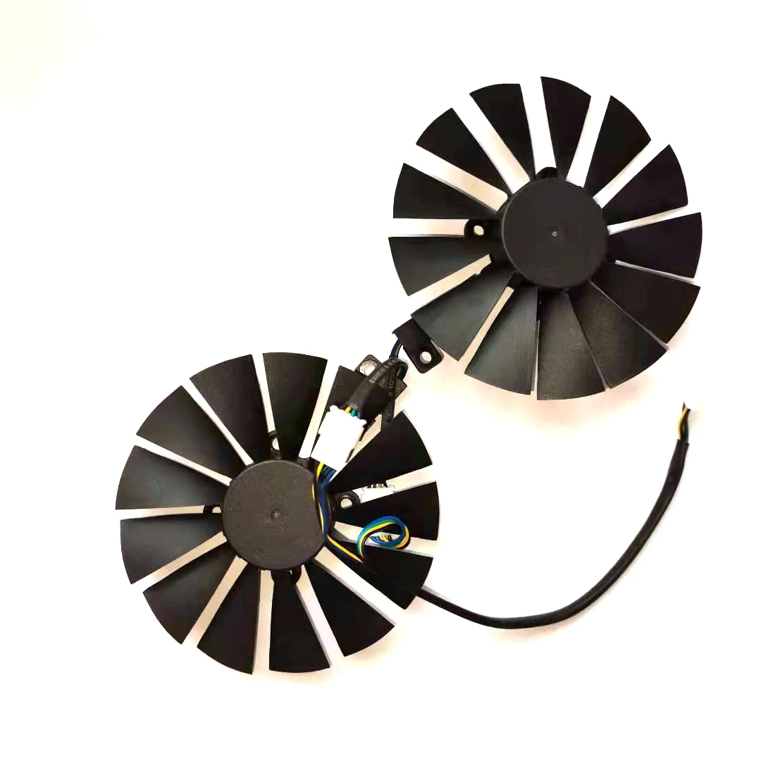 2 шт./Лот Новый PLD10010S12H T129215SM 95 мм 4pin для ASUS STRIX RX470 RX570 RX580 GTX1050 1050Ti вентилятор графической карты