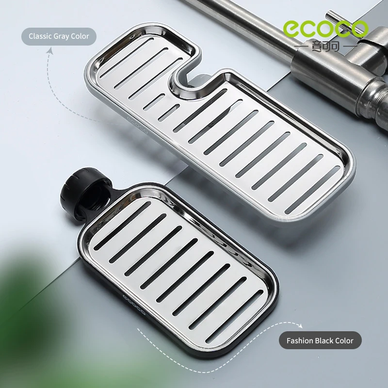 ECOCO Stainless Steel Asphalt Wear Bathroom Soap Asphalt Wear Kitchen Sponge Washing Bowl Cloth Asphalt Wear Faucet Is Fixed