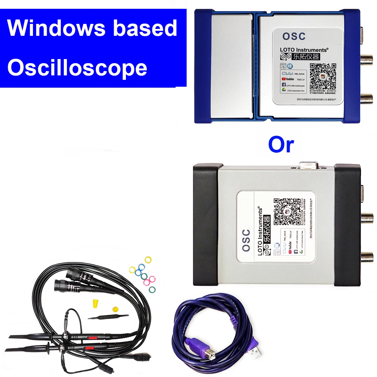 LOTO USB/PC oscilloscope OSC980 , Auto Repair Exclusive，for auto electronics, car repair, CAN Bus, auto sensor