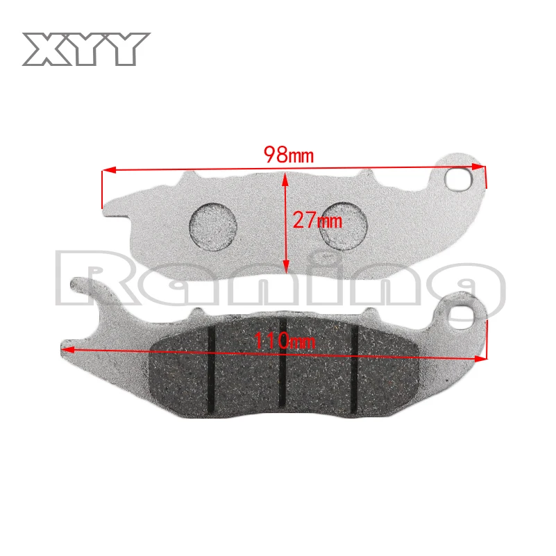 Motorcycle brake pads 50cc - 250cc ATV Quad Go Kart most chinese Dirt Pit Bike scooter Hydraulic brake PADS