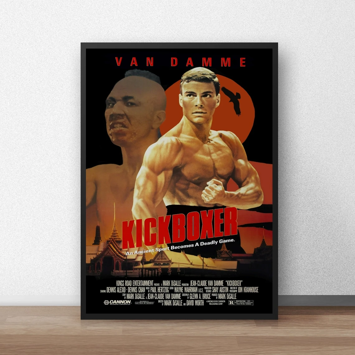 

Kickboxer Classic Movie Poster Canvas Art Print Home Decoration Wall Painting ( No Frame )