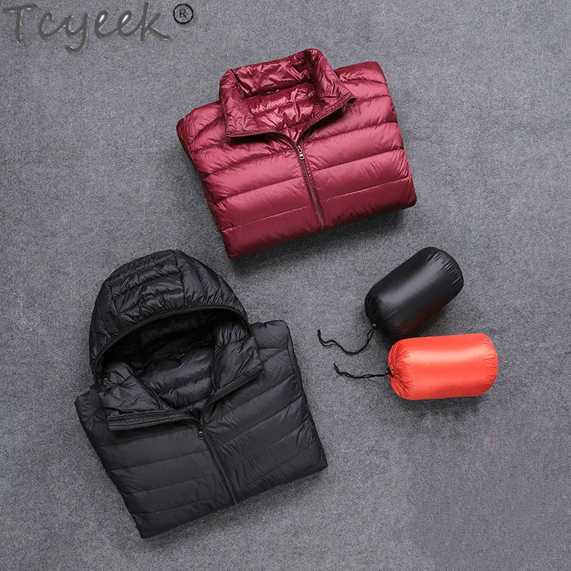 Jacket Male Coats Men's Ultra Light Down Jacket Men Clothes Autumn Winter Bodywarmer 2021 Casacos Masculino Wtz2021-01 Pph746