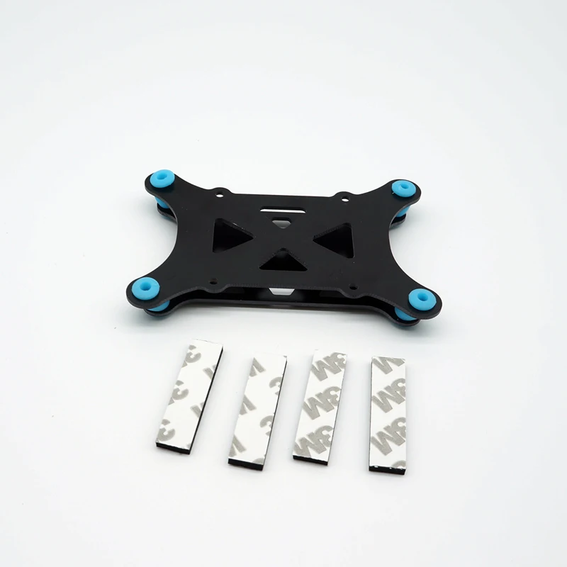 Accesorios de modelo de avión de dron Tarot rc, amortiguador de Control de vuelo de fibra de vidrio, placa de absorción de impacto para Apm 2,8 Pixhawk Naza Lite