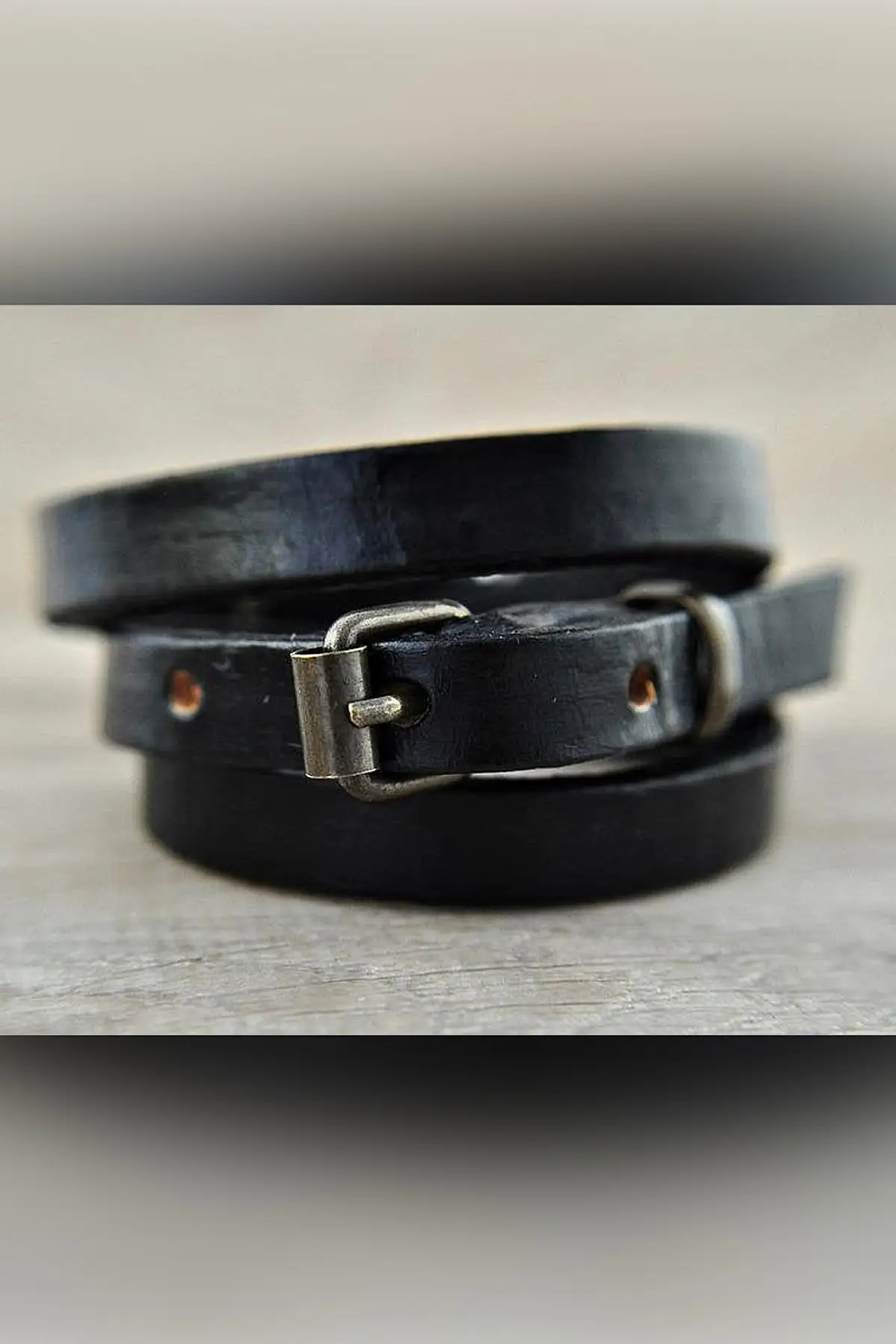 Butterfly Tree Original Leather Wristwatch Clock