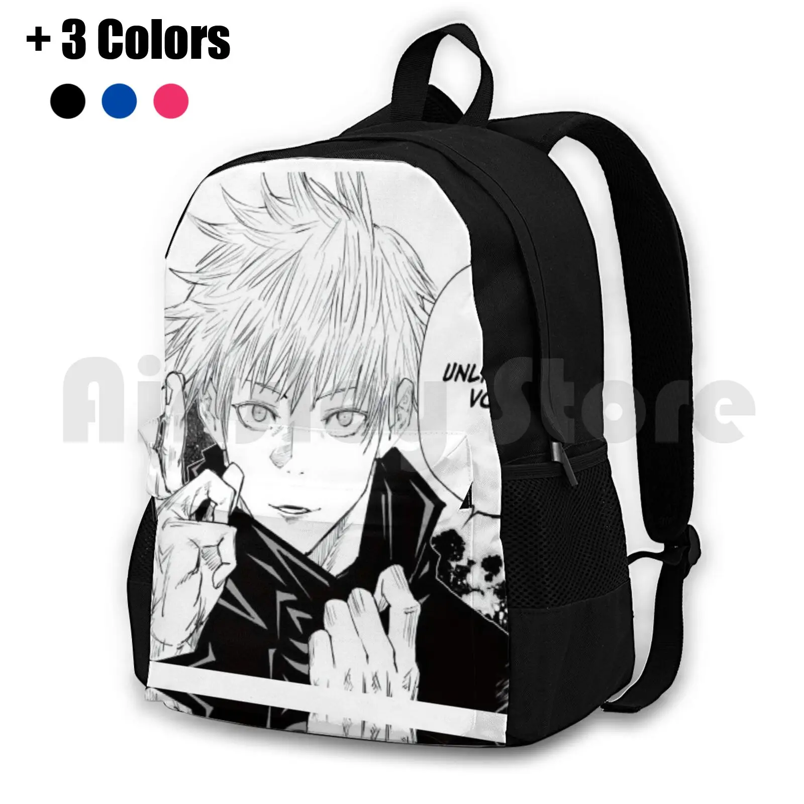 Satoru Gojo / / Jujutsu Kaisen Outdoor Hiking Backpack Riding Climbing Sports Bag Jujutsu Kaisen Satoru Gojo Haikyuu Haikyuu