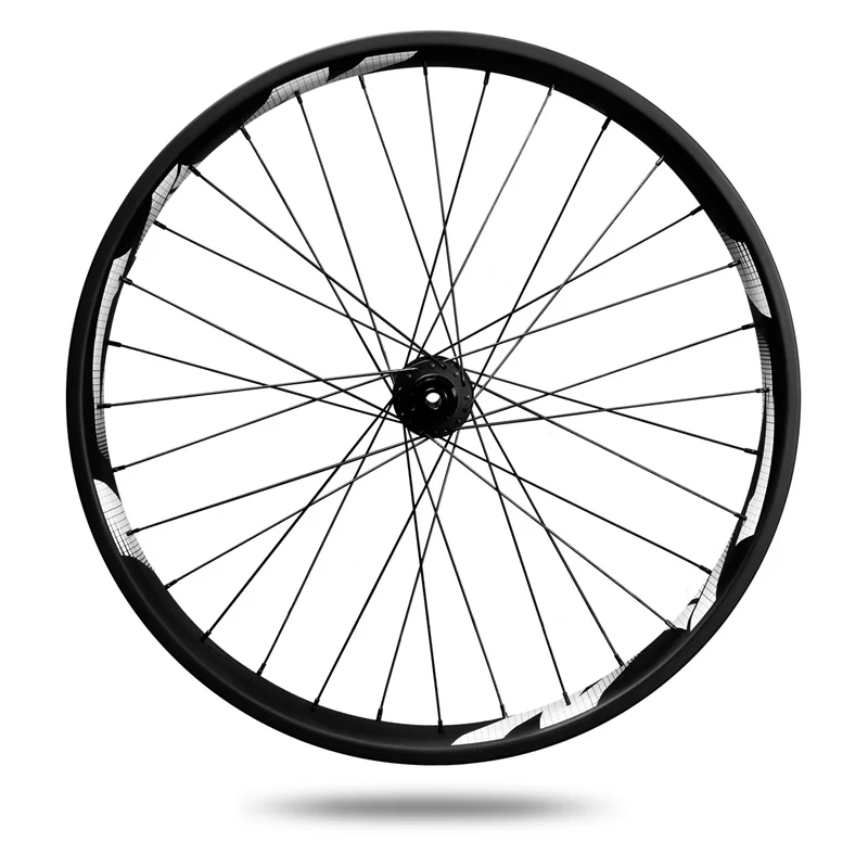 Ican Full Carbon Fat Bike Wheels 90mm Width 26er Fatbike Wheelset FW90 With Powerway M74 Hub