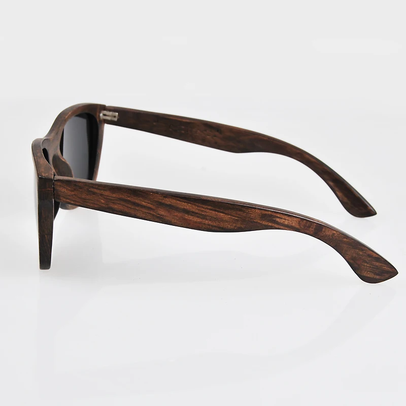 Retro Wood Sunglasses Polarized Men Women Handmade Black Bamboo Wooden Frame Classic Brand Designer Eyeglasses Float Hot Sale