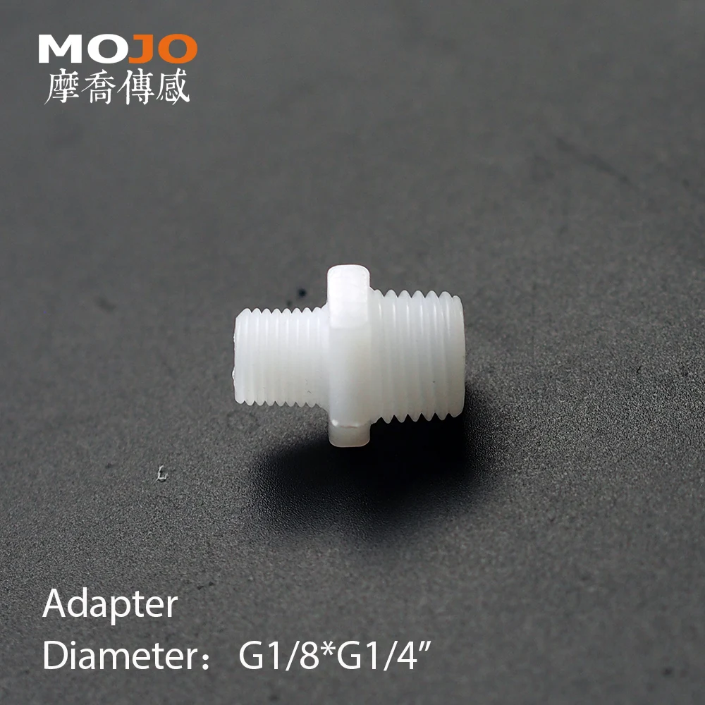 Variable diameter connector MJ-G1/8xG1/4 PE G1/8 to G1/4 plastic pipe fitting union component 100pcs/lots