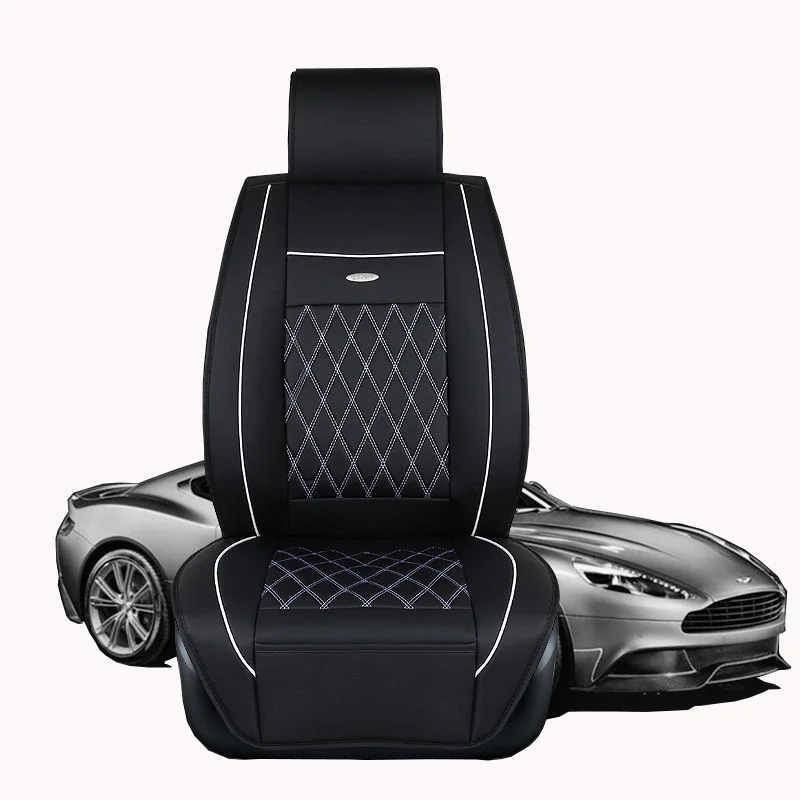 Leather car seat cover is suitable for nissan qashqai j10 j11 juke tiida x trail t31 t32 teana j32 almera g15 patrol y61 primera