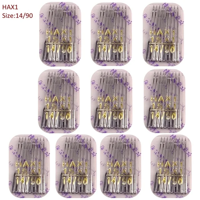 

Size 14/90 HAX1 100pcs sewing needles for domestic/home machine Brother for Singer Bernina singer Toyota Janome SEWING