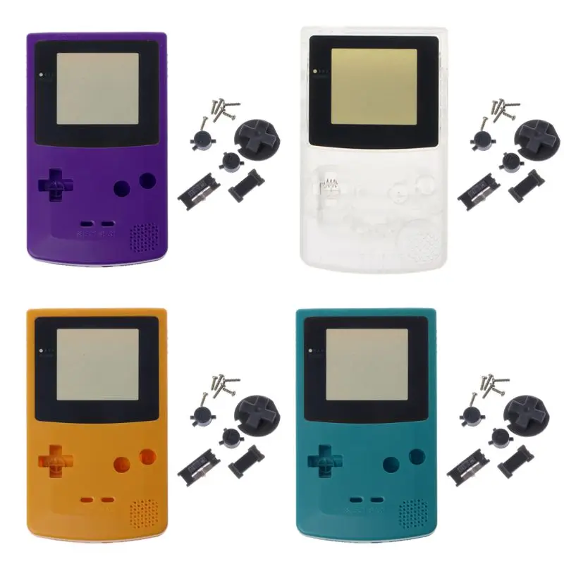 ใหม่เปลือกสำหรับ Game Boy Color GBC Repair Part Shell Pack