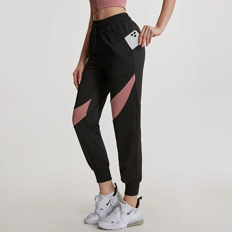 2024 Women Jogger Pants Loose Stretchy Sweatpants Gym Workout Jogging High Waist Wide Leg Sports Yoga Running Trousers