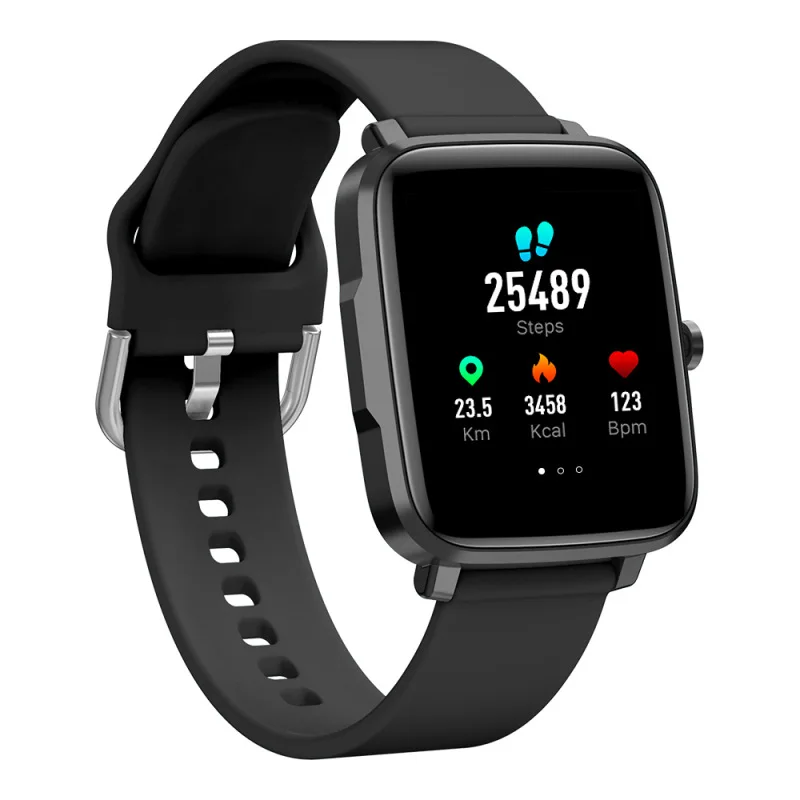 

KUMI KU1s Smart Watch Sports Applicable Android Apple Heart Rate Body Temperature Sleep Monitoring Bracelet