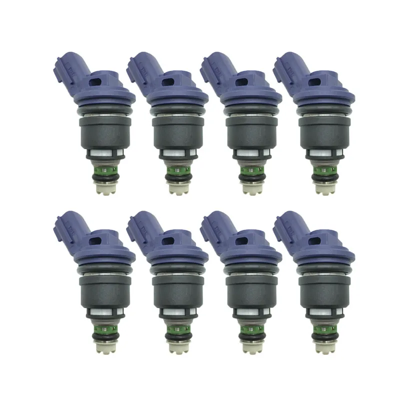 8pcs 16600-67U01 16600-21U01 Fuel injector for NISSAN 240SX 2.4L L4 1991~1998 # 1660067U01 1660021U01 16600-67U00