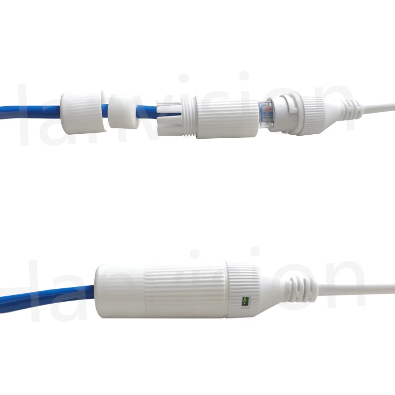 Große loch RJ45 10 Teile/los Wasserdichten Stecker Kappe Terminal Abdeckung Shell für Überwachung Kamera Kabel CCTV Zubehör