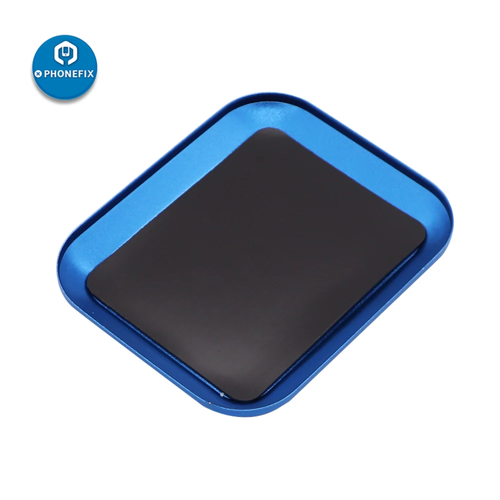 PHONEFIX Vite In Lega di Alluminio Vassoio con Pad Magnetico Giocattoli di RC Supporto Piastra Magnetica per il Modello di RC Strumenti di Riparazione Del Telefono Mobile