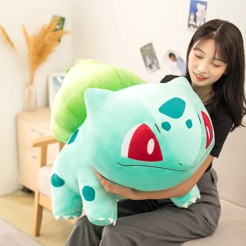 Anime stuffed Toys Pokemoned Bulbasaur Kawaii plush Cartoon Toys Sofa Decoration Dolls Exquisite Gifts for Children