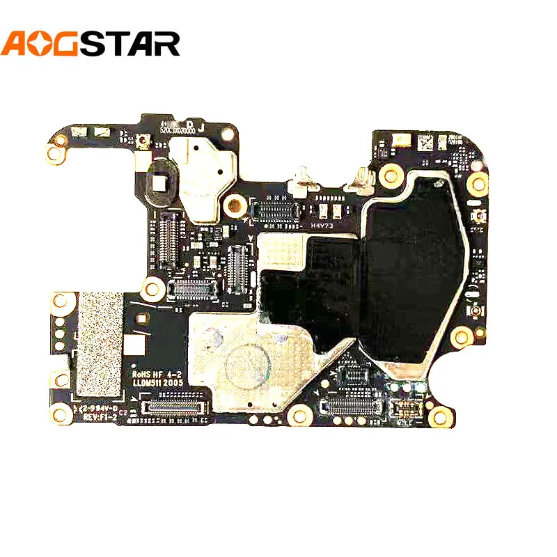 Aogstar Electronic Panel For Xiaomi RedMi hongmi Note 8T Note8T Mainboard Motherboard Unlocked With Chips Circuits Flex Cable