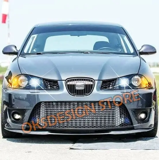 For Seat Ibiza MK4 6L -08 CUPRA R FRONT SPOILER LIP Euro Spoiler Lip Universal