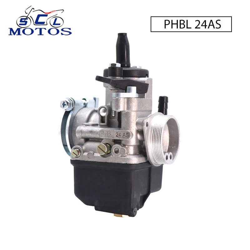 

Sclmotos- PHBL 24AS Carburateur Motorcycle Carb 4 Stroke R2710 for Dellorto PHBL 24 AS For Piaggio PK 50/125 ET3 Racing