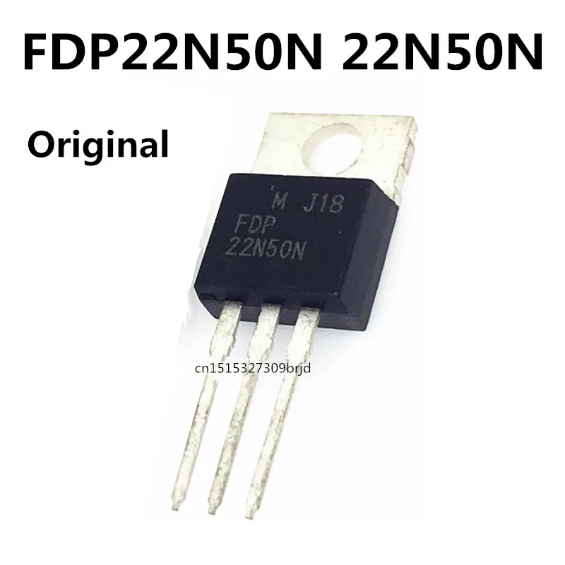 Original New 5PCS/ FDP22N50N 22N50N TO-220