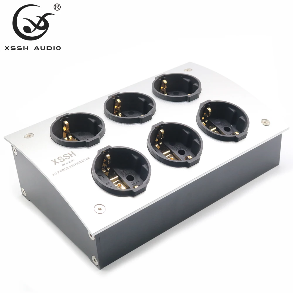 Steckdose Duplex XSSH EU 2Pins Schuko US 3Pins AC Power Distributor 125V-250V 50/60Hz 15A 15AMP IEC Einlass Steckdose – Detail 7