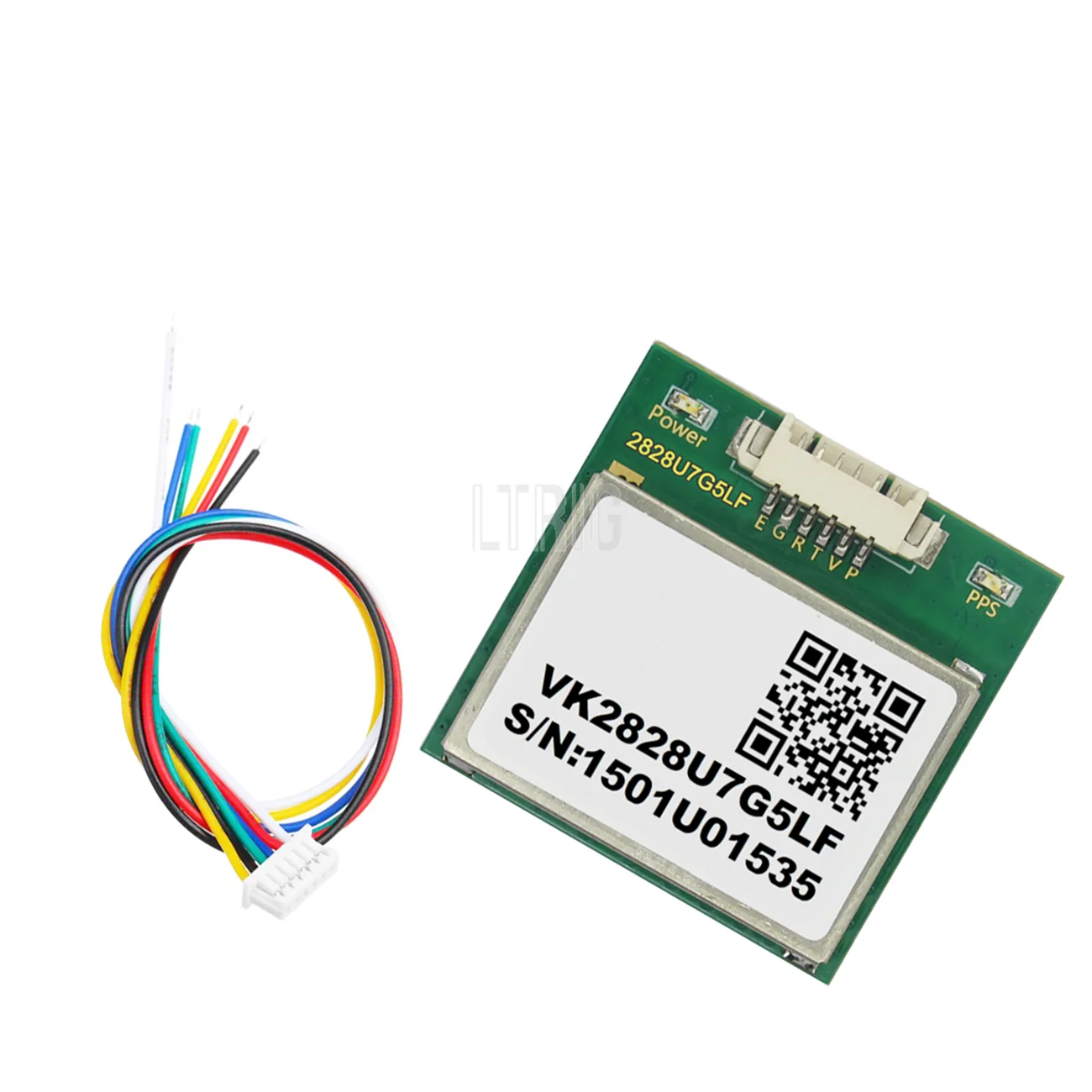 

LTRIG custom 1Pcs VK2828U7G5LF Module Gmouse GPS Module SIRF3 Chip wCeramic Antenna 9600bps