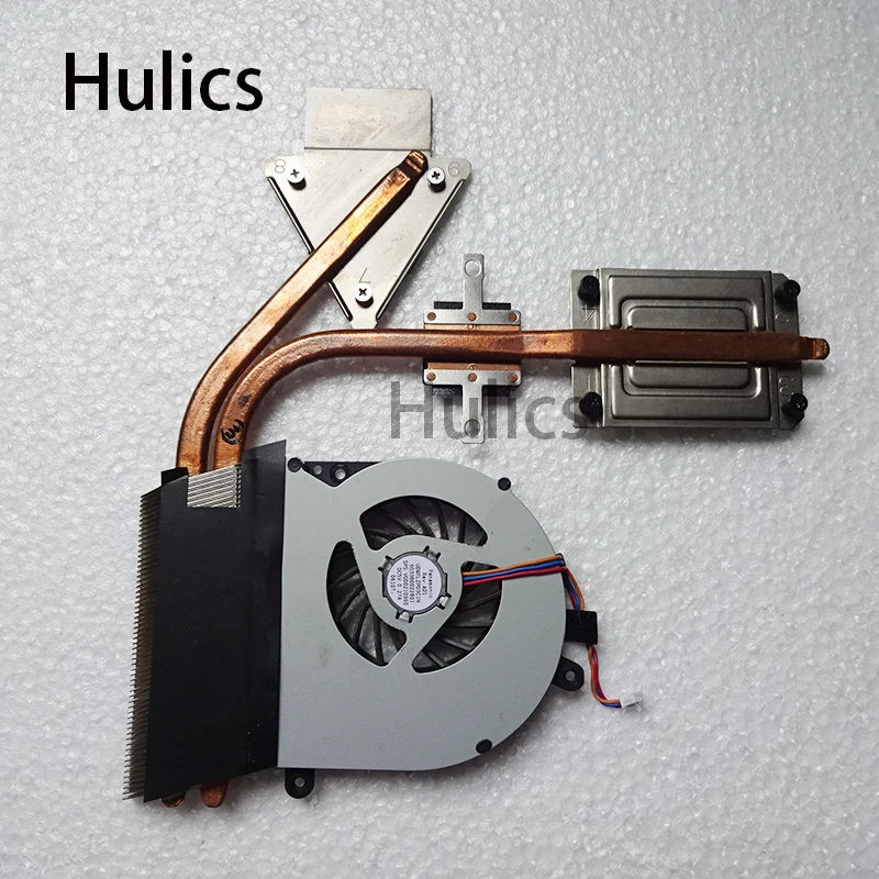 Hulics Used For Toshiba Laptop Heatsink Cooling Fan Cpu Cooler C650D L650D CPU  B0083401J60511IE V000210950