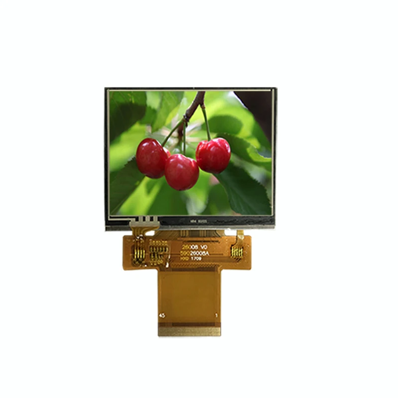 2.6 inch 320*240 in landscape, ILI9342C, sunlight readable,MCU,RGB,3/4 SPI interface TFT LCD module with touch panel