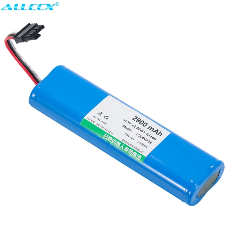

ALLCCX 2900mAh Vacuum Battery for VIOMI V2 Pro,VRVCLMB21B, 14.8V