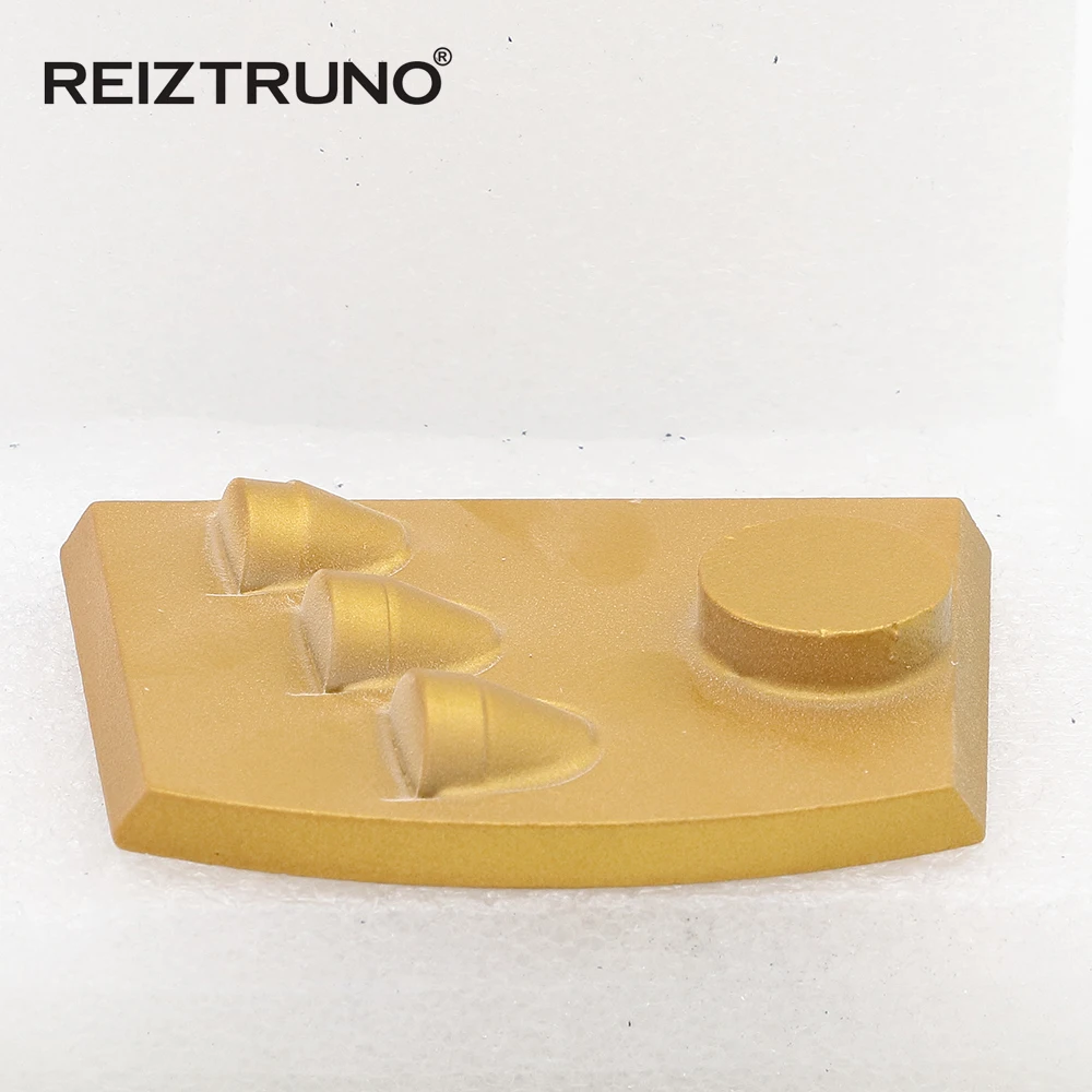 Reiztruno Satu Logam Segmen dan PCD Diamond Floor Polishing Pads Grinding Discs untuk Lantai Beton Epoxy Penghapusan Lavina Kunci